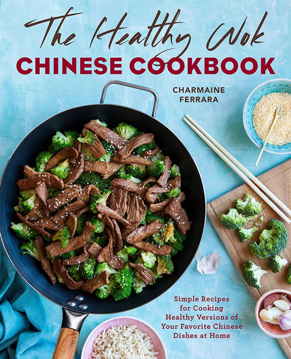 The cover of The Flaming Wok Healthy Chinese Cookbook